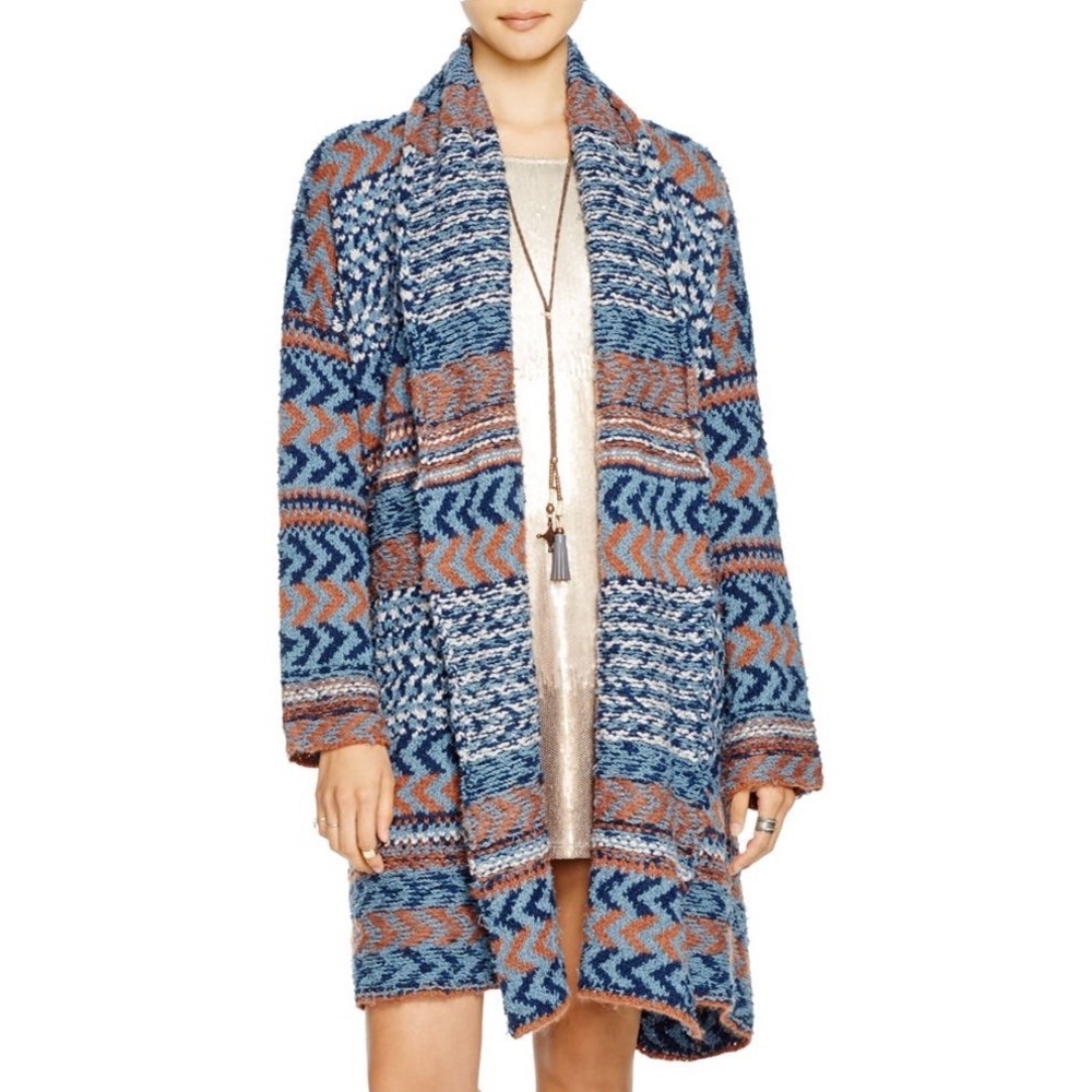 Free People Chunky Oversized Cardigan